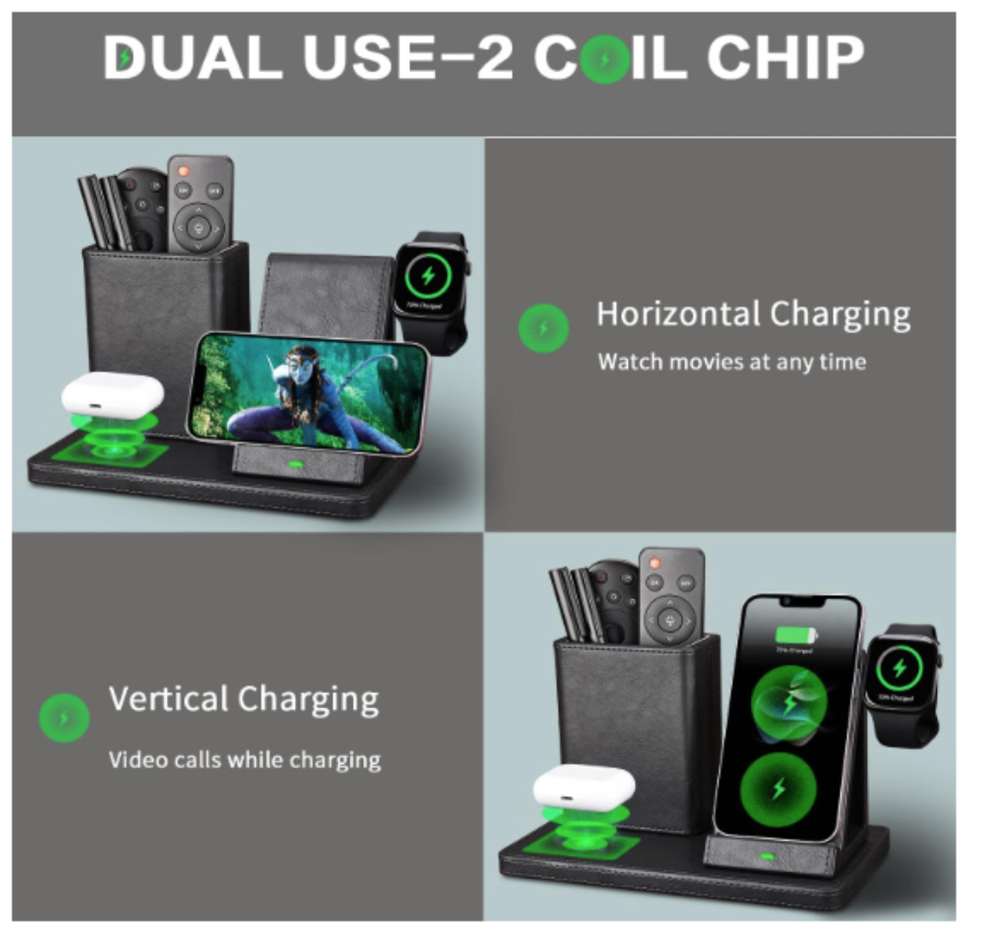 4 MILLION DOLLAR CLUB - AZ1007463 DESK ORGANIZER CHARGER