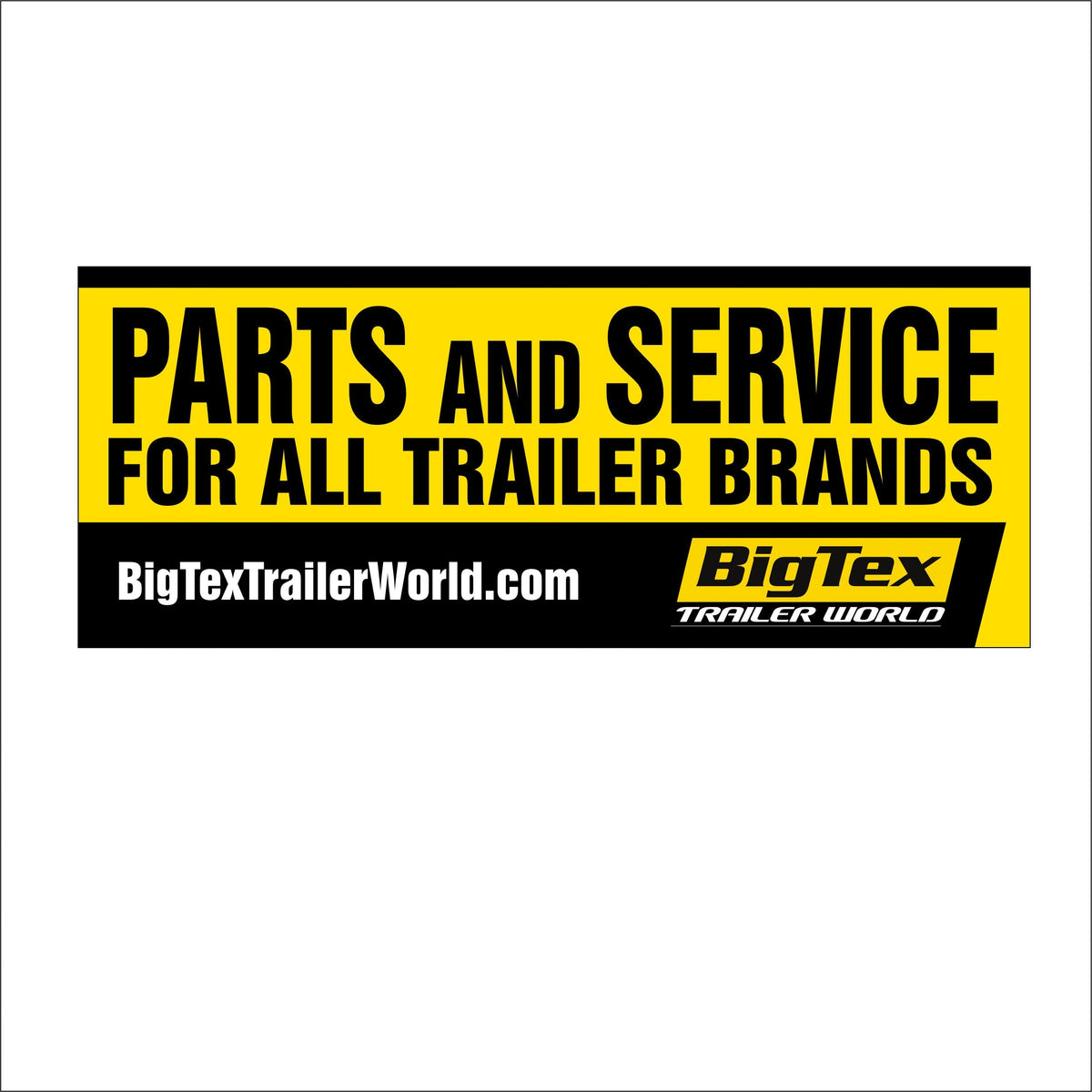 BIG TEX PARTS AND SERVICE BANNER 48X120 ATW Gear