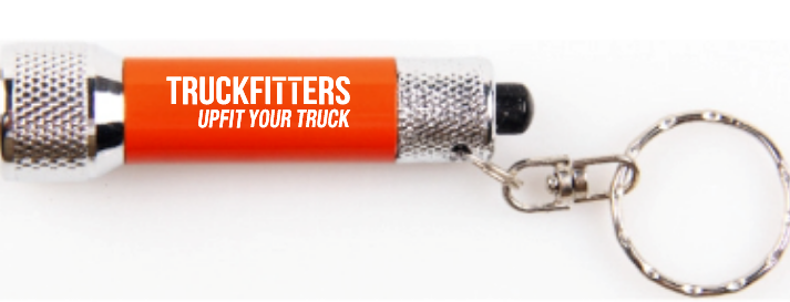 100 IMPRINTED FLASHLIGHT KEY CHAINS $199.00