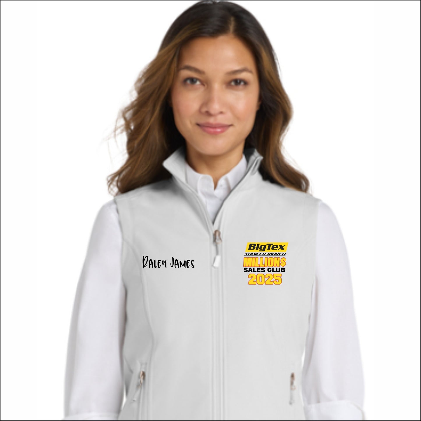 4 MILLION DOLLAR CLUB - L325463 LADIES CORE SOFT SHELL VEST