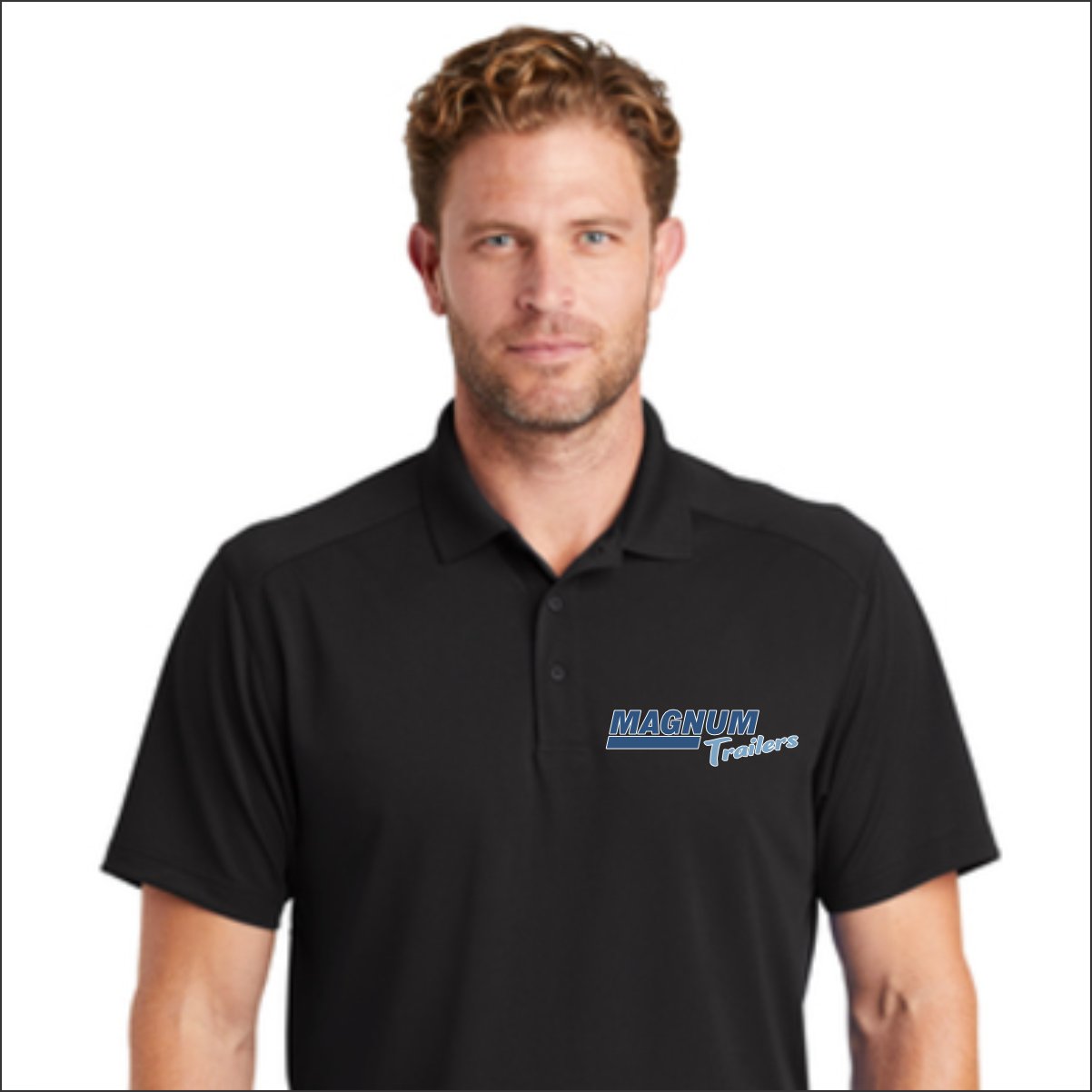 MAGNUM MENS AND LADIES EMBROIDERED POLO SHIRTS $27.95