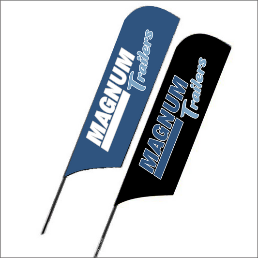 MAGNUM 15ft ROAD FLAGS WITH GROUND SPIKE $169.00