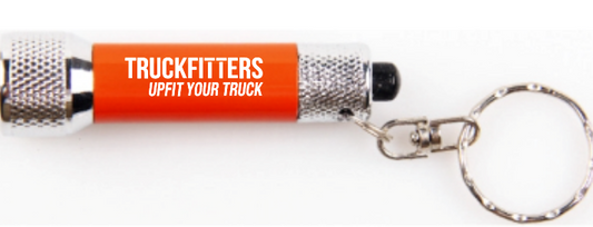 100 IMPRINTED FLASHLIGHT KEY CHAINS   $199.00