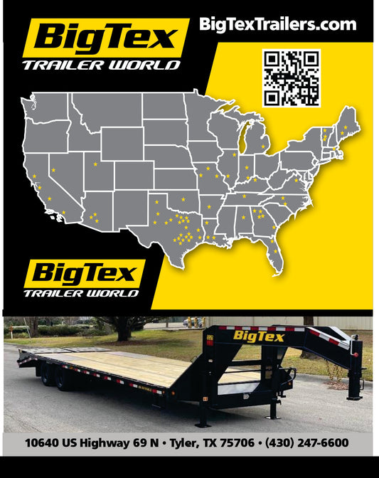 250 BIG TEX MAP FLYERS $85.95