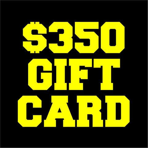 8 MILLION DOLLAR CLUB - $350 GIFT CARD