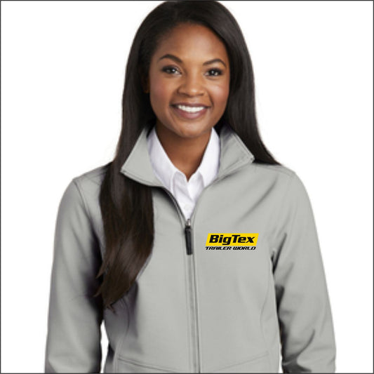 MEN AND LADIES SOFT SHELL EMBROIDERED JACKET 43.95