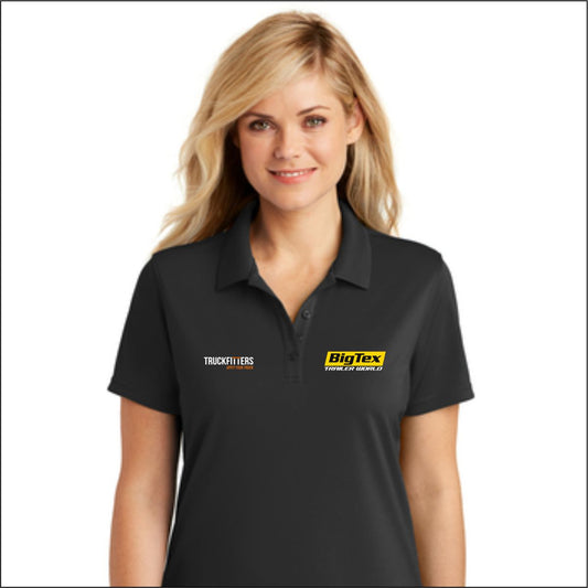 BIG TEX and TRUCKFITTERS LADIES EMBROIDERED POLO SHIRTS $27.95