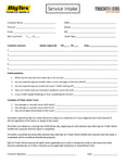 FIVE PADS OF 50 TRAILER INTAKE FORMS $32.95