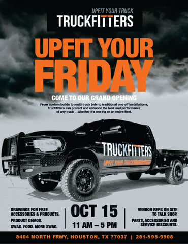 250 TRUCKFITTERS GRAND OPENING FLYERS $85.95