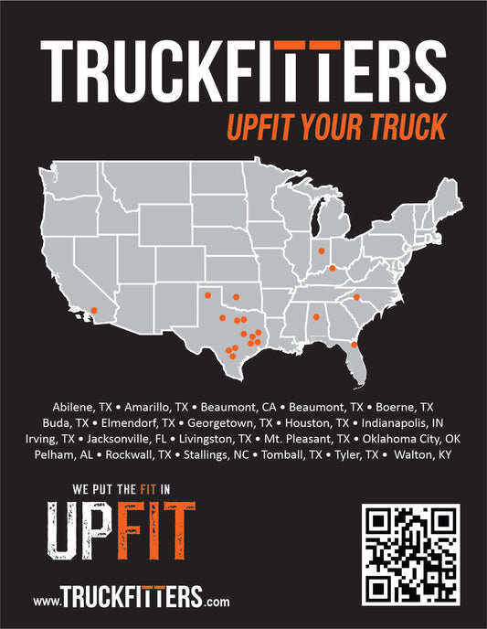 250 TRUCKFITTERS MAP FLYERS $85.95