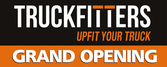 TRUCKFITTERS GRAND OPENING BANNER 48X120