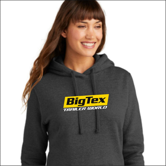 LADIES HEATHERED FLEECE HOODIE  $28.00