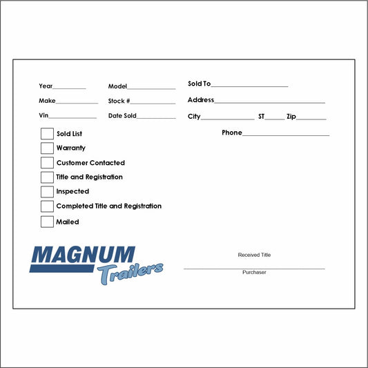 MAGNUM DEALER ENVELOPES PACK OF 100 $24.44