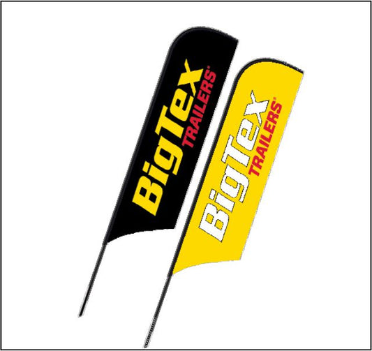 15ft ROAD FLAGS WITH GROUND SPIKE $169.00
