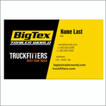 1000 BIG TEX & TRUCK FITTERS BUSINESS CARDS $49.95