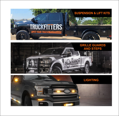 TRUCKFITTERS SET OF 3 WALL SIGNS $175